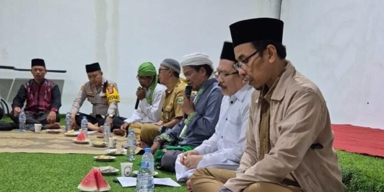 Polsek Anyar Mengikuti Giat Dzikir Istigosah dan Doa bersama