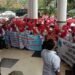 Seruuu!!! Ratusan Masa Aksi Demo FHKN Pandeglang Didepan Kantor Bupati Pandeglang, Begini Tuntutan Honorer R2 dan R3 Nakes dan Non Nakes Fasyankes