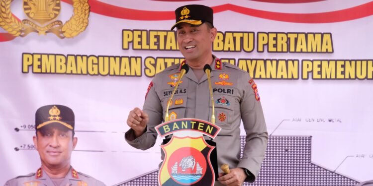 Groundbreaking SPPG Polda Banten