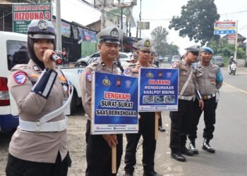 Satlantas Polres Pandeglang Gelar Operasi Keselamatan Maung 2025 Secara Serentak
