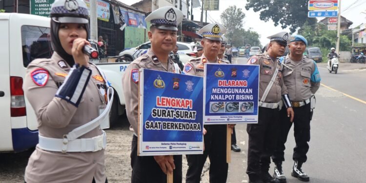 Satlantas Polres Pandeglang Gelar Operasi Keselamatan Maung 2025 Secara Serentak