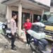 Anggota Polsek Cimarga Polres Lebak Temui Kurir Paket Sampaikan Himbauan Kamtibmas