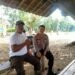 Kapolsek Cimarga Polres Lebak Sambangi Perkebunan Desa Jayamanik