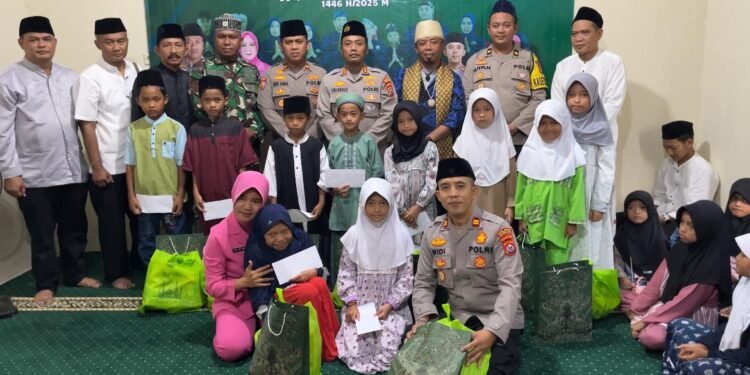 Kapolsek Cadasari Ramadhan Berbagi Santuni Anak Yatim