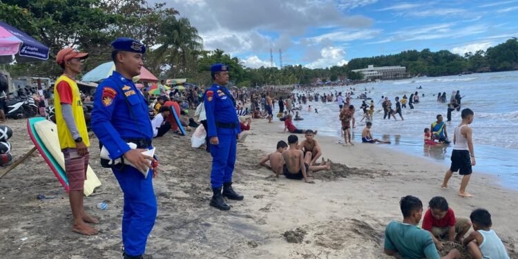 Ditpolairud Polda Banten Kerahkan Personel Demi Amankan Obyek Wisata Pantai Wilayah Banten