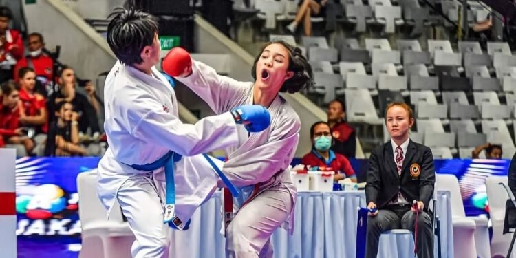 Bripda Jessica, Polwan di Polda Riau, Sabet Medali Emas Kejuaraan Karate di Malaysia