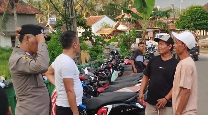 Jaga Kamtibmas Wilayah Polsek Cimarga Polres Lebak Gelar Operasi Premanisme