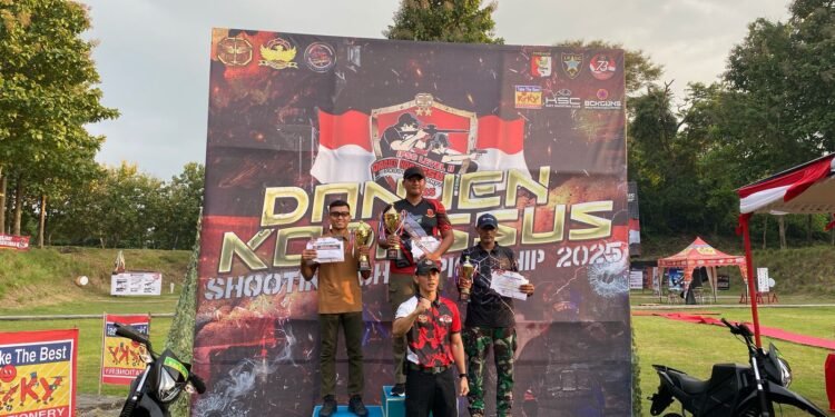 Brimob Polda Jateng Raih Juara 1 di Kejuaraan Menembak Danjen Kopassus Cup 2025