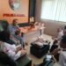 Kasat Res Narkoba  Polres Lebak Menerima Kunjungan Silaturahmi Ketua SMSI Lebak dan Pengurus di Ruang Kerjanya
