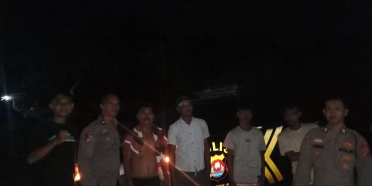 Anggota Polsek Cimarga Polres Lebak Gelar Patroli Sekala Besar Wujud Kepedulian Polri Terhadap Masyarakat