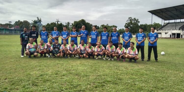 Polres Lebak Polda Banten dan Polsek Maja Gelar Olahraga Sepakbola bersama Masyarakat