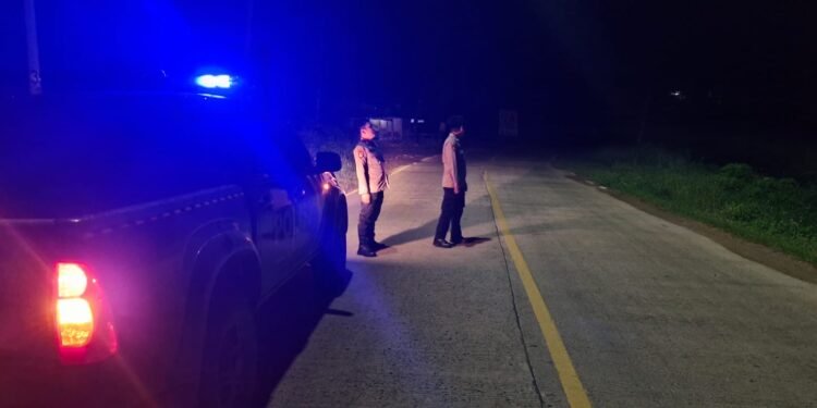 Antisipasi Balap Liar dan C3 Jajaran Polsek Bayah Polres Lebak Rutin Laksanakan Patroli  Malam”