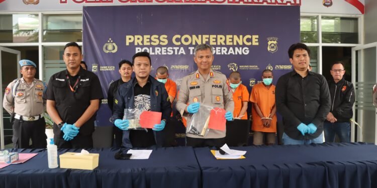 Polresta Tangerang Tangkap Pelaku Curanmor yang Membuat Resah Masyarakat di Cikupa