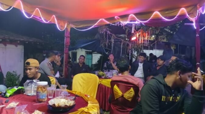 Anggota Polsek Cimarga Polres Laksanakan PAM Organ Tunggal