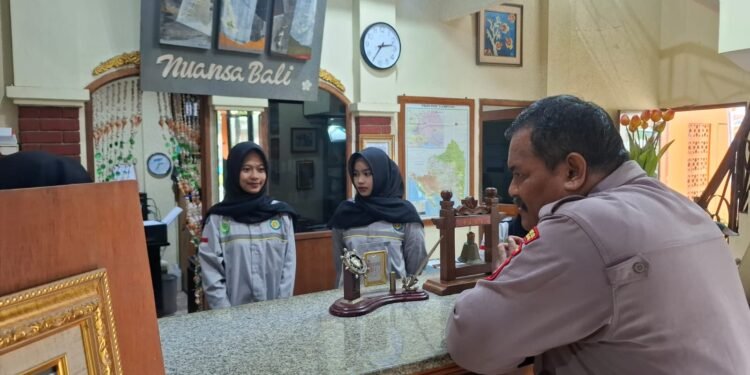 Polsek Anyar Patroli Perhotelan Pada Akhir Pekan di Wilayah