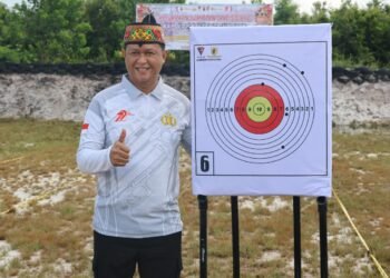Dukung Kearifan Lokal, Polda Kalteng Gelar Lomba Menembak dan Sipet