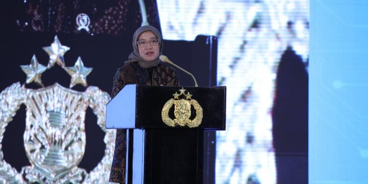 Menteri Rini Sampaikan Apresiasi Divisi Humas Polri Atas Penghargaan Zona Integritas