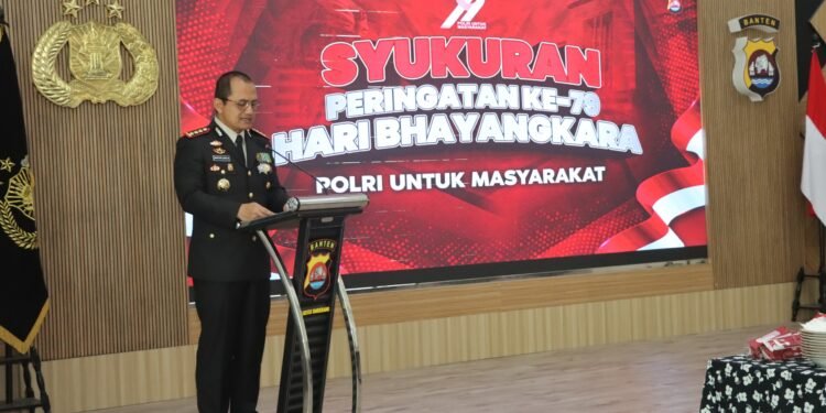 Polresta Tangerang Gelar Syukuran Hari Bhayangkara ke-79, Dihadiri Forkopimda dan Tokoh Daerah