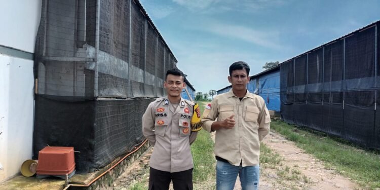 Patroli Dialogis Bhabinkamtibmas Sampaikan Pesan-pesan Kamtibmas