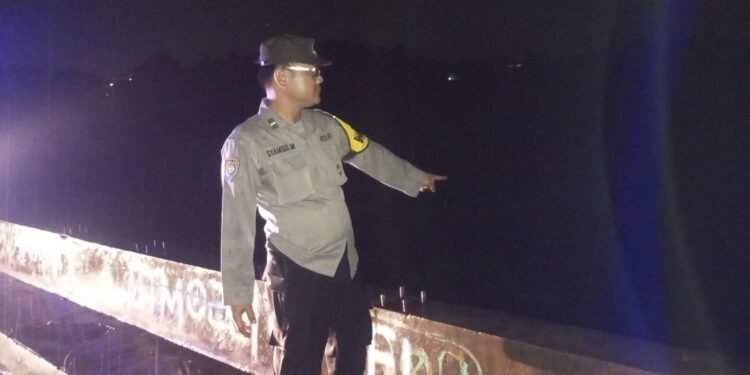 Intensifkan Patroli Polsek Anyar Pasca Hujan Lebat