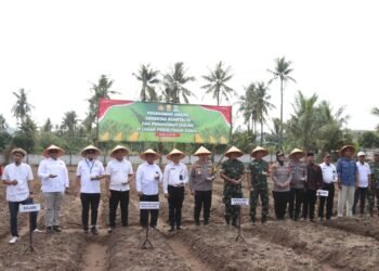 Polres Cilegon Gelar Penanaman Jagung Serentak, Wujud Dukung Swasembada Pangan Nasional 2025