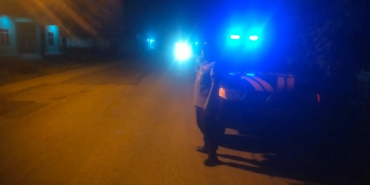 Polsek Rangkasbitung Polres Lebak Patroli Mobile Antisipasi Gangguan Kamtibmas