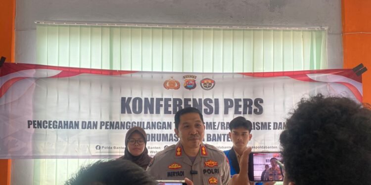 Bersama Ciptakan Indonesia Aman Polda Banten Edukasi Anti Terosisme Di SMAN 2 Kota Serang