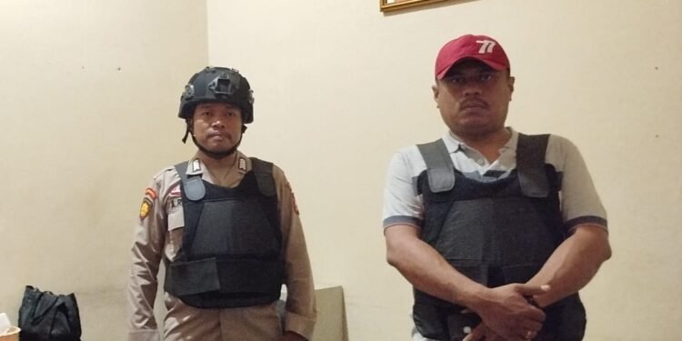 Personil Polsek Mancak laksanakan Sispam Mako Antisipasi Gangguan Kamtibmas