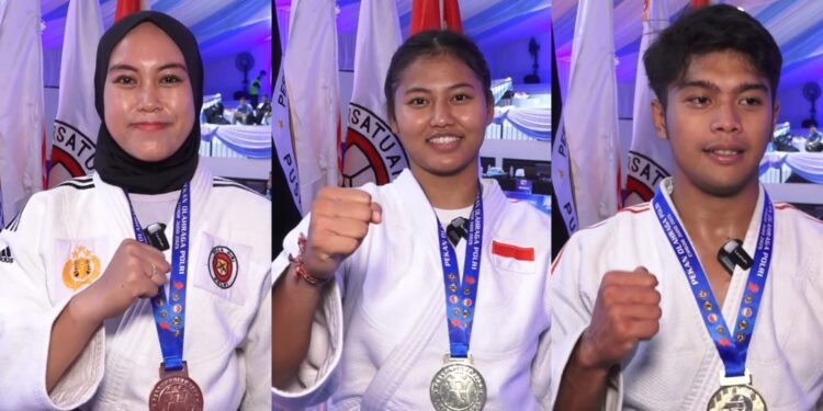 Dikalungkan Medali Juara, Atlet Judo Polri: Terima Kasih Pak Kapolri