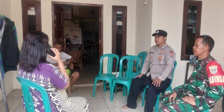 Bripka Hendrasari Laksanakan Sambang DDS, Jalin Silaturahmi Dengan Masyarakat