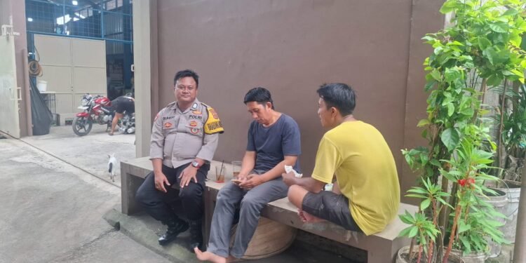 Polsek Cikupa Laksanakan Program Kapolda Banten “Poliran”, Dorong Warga Talaga Bangkit dari Pengangguran
