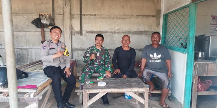 Aipda Herman Ngariung Bersama Masyarakat Sampaikan Pesan Kamtibmas