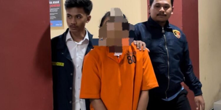 Ayah Cabuli Anak Tiri Ditangkap Ditreskrimum Polda Banten