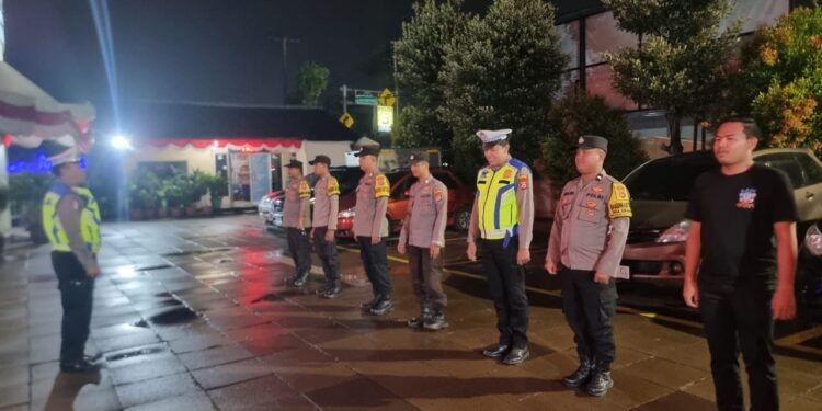 Polsek Cikupa Gelar Ops Cipkon, Patroli Mobile Sisir Titik Rawan Gangguan Kamtibmas