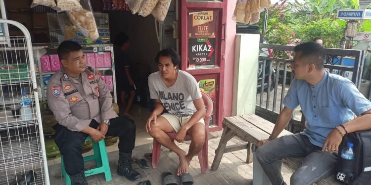 Wujudkan Kedekatan Dengan Warganya, Bhabinkamtibmas Polsek Cimarga Polres Lebak Beri Pesan Kamtibmas