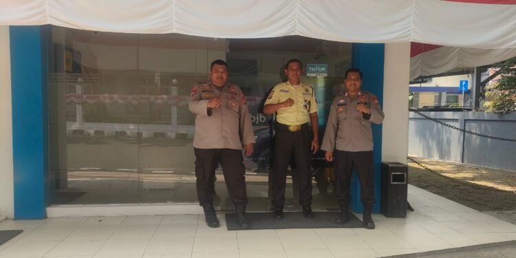 Polsek Rangkasbitung Polres Lebak Giat Patroli Ke Bank BJB