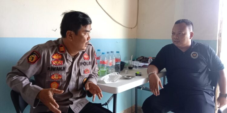 Kapolsek Cimarga Polres Lebak Silaturahmi Dengan Direktur SPPG Desa Sudamanik