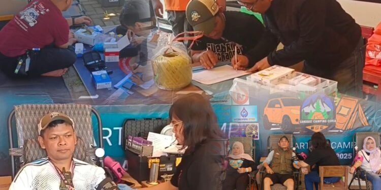 Donor Darah, Santunan Anak Yatim, dan Hiburan Keluarga Warnai HUT ke-5 Sahabat Camping Ceria di Smart Hill*l