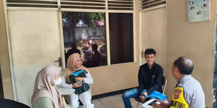 Kegiatan Sambang dan Poliran oleh Bhabinkamtibmas Polsek Balaraja di Desa Talagasari Wilayah Hukum Polresta Tangerang