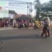 Kspkt beserta Anggota Polsek Warunggunung Laksanakan Giat Rutin Pagi Strong Point Lakukan Giat Pengaturan di Depan Kecamatan Warunggunung
