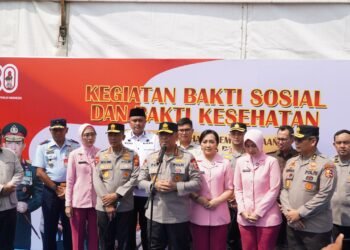 Wakapolri Tinjau Pembangunan SMA Kemala Taruna Bhayangkara dan Gelar Bakti Sosial Serta Bakti Kesehatan di Bogor