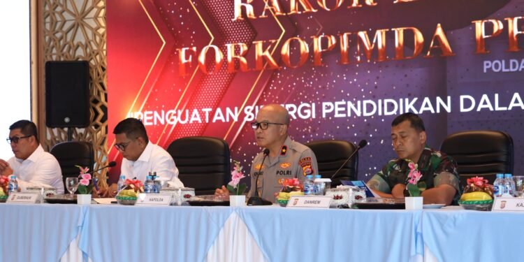 Polda Banten Gelar Rakor Lintas Sektoral, Wujudkan Banten Aman dan Kondusif