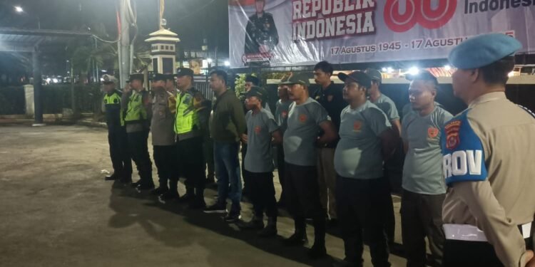 Polsek Balaraja Polresta Tangerang Gelar Apel Siaga 1