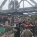 Polsek Rangkasbitung Polres Lebak Giat  Pengamanan Gabungan Penertiban Bangunan Liar di Lahan Milik PT.KAI