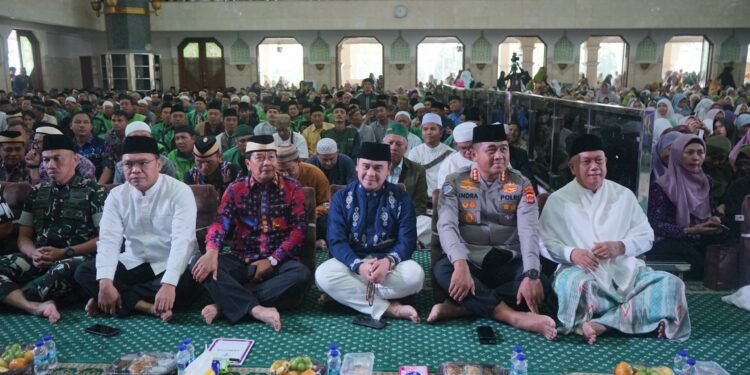Bareng Forkopimda, Polresta Tangerang Peringati Maulid Nabi dengan Tablig dan Baksos, Dihadiri Ribuan Jemaah