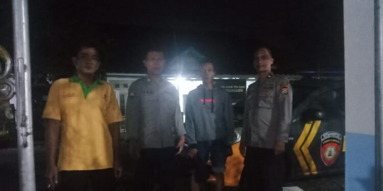 Giat Patroli Malam Anggota Polsek Cimarga Polres Lebak