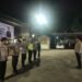 Polsek Balaraja Gelar Rutinitas Apel Dan  Sispam Mako Yang Dilaksanakan Setiap Malam di Mako Polsek  Balaraja Polresta Tangerang
