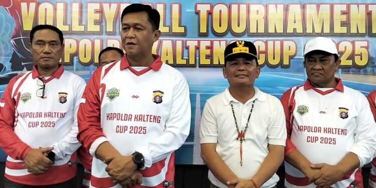 Kapolda Kalteng Cup 2025 Resmi Bergulir: 26 Tim Voli Adu Kekuatan di Palangka Raya