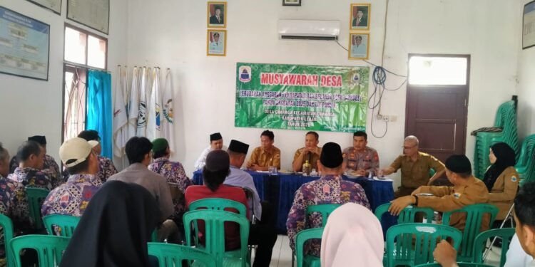 Kapolsek Cimarga Polres Lebak Silaturahmi Dengan Kepala Desa Cimarga