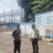 Pastikan Aman,Kanit Sabhara Polsek Rangkasbitung Polres Lebak Patroli Ke PLN Gardu Induk